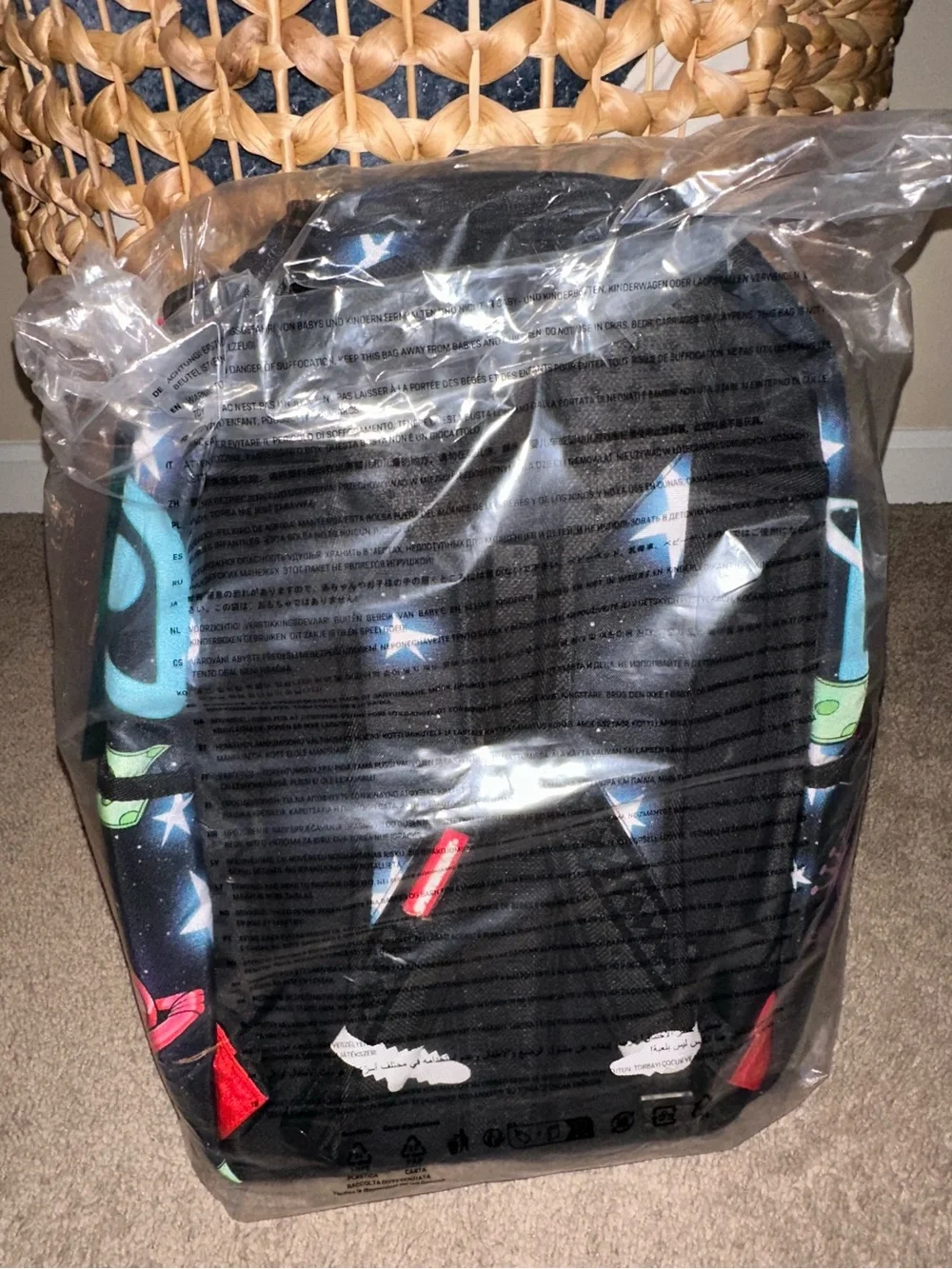 Sprayground Astro Crew-Space Stacks Backpack
